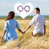 2pcs TV Girl Bracelet, Friendship Matching Magnetic Couple Bracelet Love Guitar Heart Beads Bracelets for Best Friends Bff Cosplay Accessories for...