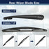 X AUTOHAUX Rear Windshield Wiper Blade Arm Set for Honda CRV 2017-2023 for Acura RDX 2019-2023...