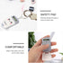 2pcs Mini Calculator Keychain Portable Cute Cartoon Calculator Electronic Pocket Calculator with Key Ring for Children Students School Supplies Ke...