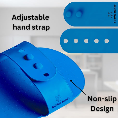 Dog Bath Brush - Silicone Grooming and Shedding Brush for Dogs & Cats, Puppy Essentials Dog Shampoo Brush, Pet Hair Removal Tool for Deep Clean & ...