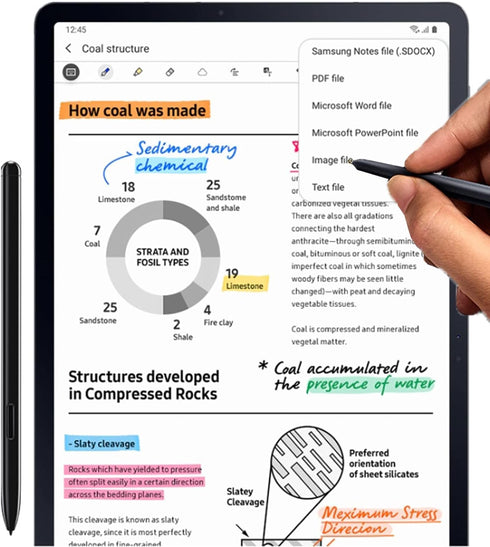 Tab S7 S Pen Replacemen Stylus Pen for Samsung Galaxy Tab Tab S7 S7+ Plus (EJ-PT870) S8 S8+ S8 Ultra Touch Pen + Tips/Nibs(Without Bluetooth)(Myst...