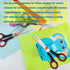 Scissors all Purpose Office Student Scissors 7 Inch Ultra Sharp Shears Comfort-Grip Handles Household Scissors Bulk Sturdy Sharp Craft Supplies - ...