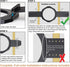 HTD New-Construction, Rough-in Speaker Bracket BRX-R80 Round Hole (9 11/16") for Speaker Models HDX-R80 and SDX-R80...