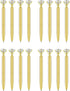 16 Pieces Gold Diamond Pens with Bling Crystal Diamond Top for Wedding, Women Girls Gift with Black Ink Writing(16 Pack Of Gold)...