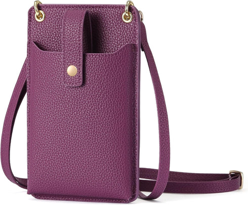 FALAN MULE Small Cell Phone Crossbody Bag Purse for Women, PU Leather Wallet Purse…...