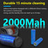 Handheld Car Vacuum Cleaner Cordless, 4000Pa Powerful Portable Mini Vacuum Cleaner 2 in 1 Low Noise Air Buster with Multi-Nozzles for Car, Home, O...