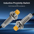 ATO M12 Inductive Proximity Sensor Switch, 4Pcs Non-Shield Detector 4mm NPN Normally Open(NO) Approach Sensor,Directly Connecting with PLC...
