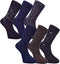 BELINO 6 Pairs of Men's Socks, Men's Dress Socks, Classic Cotton Dress Socks for Mens, Business Socks 7/10...