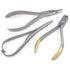 3 Pcs Orthodontic Instruments Tool Set - Hard Wire Cutter, Mathieu Ligature Elastic Placing Plier, Slim Weingart Plier...