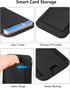 2 Pack Phone Card Holder, Premium Leather Phone Wallet Stick On, Strong Adhesive Cell Phone Pocket Credit Card Holder for Back of Phone Compatible...