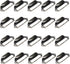 Yinpecly 20Pcs Label Holder Pull Handles, Vintage Iron Label Frame Drawer Knobs for Cabinet Cupboard Dresser Drawer Wardrobe Door, Bronze Tone 2.7...