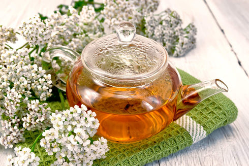 Health Embassy Yarrow Herb Tea | Achillea millefolium L | Herbal Tea (100g)...