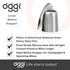 OGGI Bottle Stopper - Ideal for Champagne & Sparkling Wine, Stainless Steel Wine Topper Set - Stylish Wine Saver Stoppers with Airtight Wine Seale...