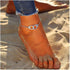 Handcuffs Anklet Bracelet stainless steel Cute Silver Anklets chain charm Foot Jewelry Accessories for Women Summer Beach...