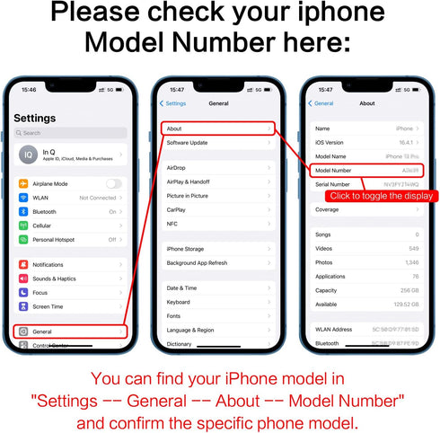 ASDAWN for iPhone 11 SIM Card Slot Replacement for iPhone 11 SIM Card Tray Holder Waterproof Rubber Ring and SIM pin(Single Sim Version 6.1 inches...