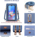 PORT&LOTUS Small Crossbody Handbags for Women PU Leather Cell Phone Purse Women's Handbags Shoulder Anti Theft Bags...