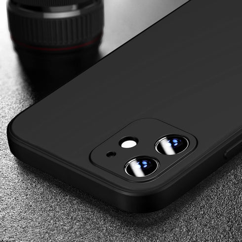 FanTEK Compatible for iPhone 11 Case, Anti-Scratch & Fingerprint Phone Case Protective Cover, Matte Black...