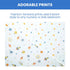 Delta Children Fitted Crib Sheets for Girls and Boys - Crib Sheet for Standard Crib and Toddler Mattresses - 28x52 Inch (Pack of 2), Space Explora...