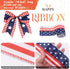 2.5'' Patriotic Ribbon and Blue Crafting Ribbon(30 Yards). Stars Stripes, Vintage Red Truck,American Flag,Uncle Sam Hats, Fireworks, Rockets ,Gnom...