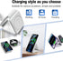 3 in 1 Travel Charging Station for Apple Multiple Devices, Magnetic Foldable Travel Charger for Multiple Devices for iPhone 15 14 13 12 Series & A...
