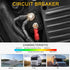 GLOSO Circuit Breakers Stud Bolt Type for Truck Bus RV Automotive Motorcycle No Bracket Metal Cover Auto Reset (T1) - 1 Pack (50A) E511...