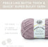 Lion Brand Yarn Feels Like Butta Thick & Quick Super Bulky Yarn for Knitting, 1 Pack, Woodrose......