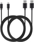 MaGeek Micro USB Cable (2-Pack)(10ft), Extra Long High Speed USB Charge and Sync Cord for Samsung, Nexus, LG, Motorola, Android Smartphones and Mo...