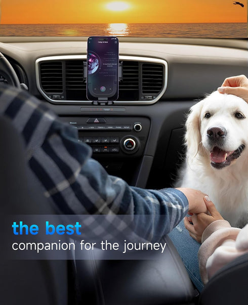 Phone Holder Car,Upgraded Metal Hook Clip Car Phone Holder for Car Vent,Thick Cases Friendly Cell Phone Holder Car,Suitable for Most Smartphones D...