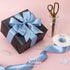 Ribbli Dusty Blue Satin Ribbon Double Faced Satin 1-1/2 Inch x Continuous 50 Yards-Blue Ribbon for Gift Wrapping Crafts Wedding Decoration Bows Bo...