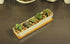 10.8inch White Ceramic Long Rectangular Succulent Planter Pot,Cactus Flower Planters Pots Container for Office,Window,Kitchen and Balcony...