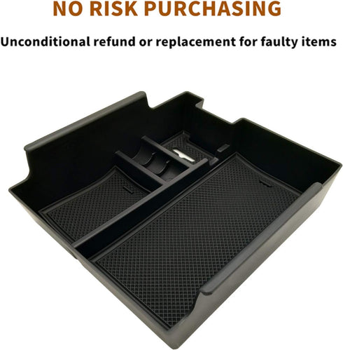 JOJOMARK Compatible with Ford Explorer 2012 2013 2014 2015 2016 2017 2018 2019 Center Console Tray Organizer, Armrest Secondary Storage Box...