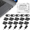 USB C Dust Plug and 3.5mm Headphone Plugs for Laptop Phone Thunderbolt Port Protection Anti Dust Cover MacBook Accessories Compatible with MacBook...