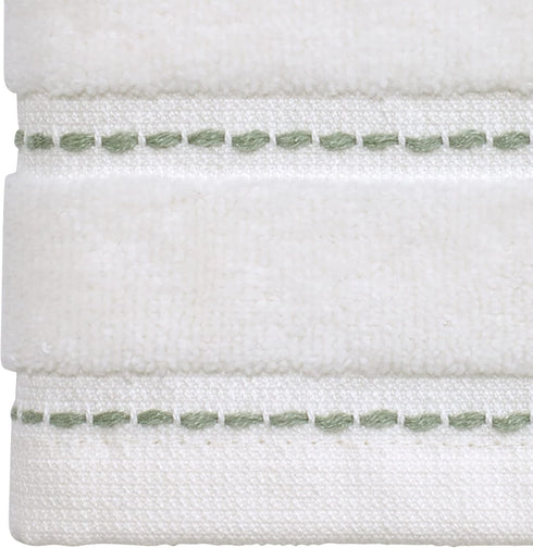 Avanti Linens - Fingertip Towel, Soft & Absorbent Cotton Towel (Spring Garden Collection), 13.00" x 13.00"...