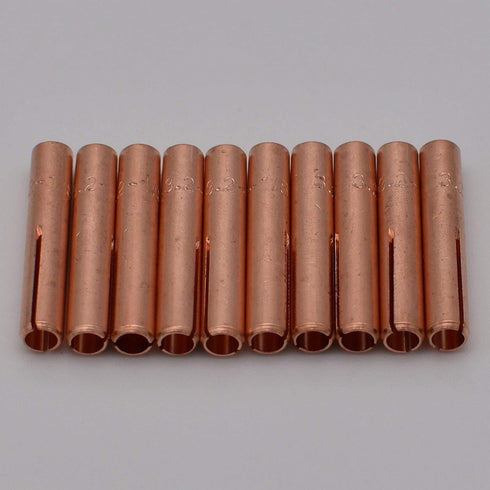 10PK TIG Collets 13N24 1/8" & 3.2mm For TIG Welding Torch 9, 20 and 25 Series in Lincoln Miller ESAB Weldcraft CK Everlast...