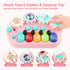 BAOLI Baby Piano Toys 18 Months, Kids Piano Keyboard with Gears Game, Light Up Musical Toys for Toddlers Boys Girls, Early Educational Music Toy, ...