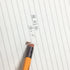 Tombow 2558-B Pencil with Rubber 2558 B, 1 Dozen...