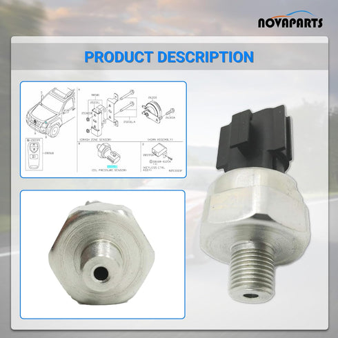 PS417 25070-CD00A Engine Oil Pressure Sensor Sender Switch for 2009-2019 Nissan GT-R 2003-2008 350Z 2007-2009 Sentra 2005-2009 Xterra 2005-2008 Fr...