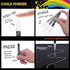 White Liquid Chalk Markers Set, Pack of 10 White Chalkboard Paint Pens with 12 Chalkboard Labels, 5 Stickers, Perfect for Chalkboards, Bistro Boar...