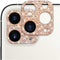 Omorro for iPhone 12 Pro Max Bling Lens Protector, Camera Cover 3D Glitter Crystal Diamond Rhinestone Shining Dots Metal Protective Decoration Sti...