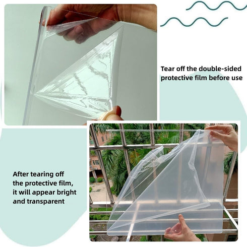 Acrylic Cutting Boards For Kitchen Counter,16" x 12"Clear Chopping Board Non Slip Cutting Boards For Kitchen Cutting Board With Lip For Counter Co...