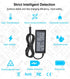 18.5V 3.5A 65W AC Adapter Charger Compatible with HP Pavilion G4 G6 G7 G32 G42 G56 G60 G61 G62 G71 G72 DV3 DV4 DV5 DV6 DV7 DM4 M6 M7 Series Compaq...