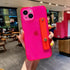 siduater Strap Holder Case for 6.7" iPhone 14 Plus with Kickstand, Slim Translucent PC Back Cover + Soft TPU Bumper with Adjustable Finger Grip Lo...