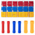 150 Pcs Electrical Butt Connectors Kit, Butt Splice Crimp Wire Connectors, Assorted Insulated Electrical Straight Wire Terminal Connectors, Automo...