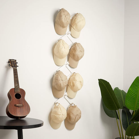 Wooden Wall Hanger Expandable Coat Rack Accordion Design 14 Peg Hooks for Hanging Storage Clothes, Hats,Caps,Scarves,Purses,Mug,Towels,Umbrella,Ac...