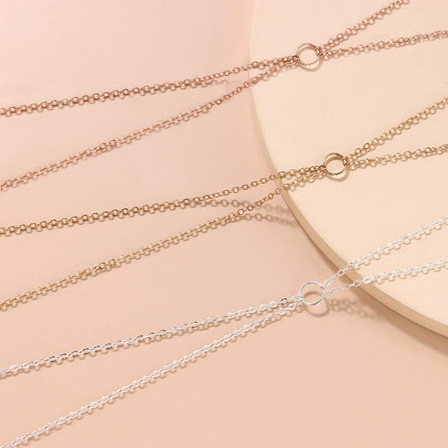 Jishi 30ft Jewelry Making Chains Bulk 2mm Necklace Chains, Jewelry Making Supplies, DIY Craft Earring Bracelet Making Findings, 3-Colors Gold Silv...