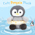 Houwsbaby 8" Cuddly Penguin Stuffed Animal,Penguin Plush Toy with Yellow Swimming Circle,Ideal Gift Toy Doll Holiday Birthday Christmas Children's...