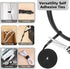 Cable Management Organizer Kit 2 Cable Sleeve Split with 41Self Adhesive Cable Clips Holder, 10pcs and 2 Roll Self Adhesive tie and 100 Fastening ...