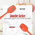 Permanent Warranty Silicone Small Spoon 1 PCS Heat Resistant Silicone Spatula Cooking for Nonstick Cookware Kitchen Gadgets Small Spoon Orange...