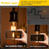 Dimmable E26 LED Edison Tubular Light Bulbs 40W, 4.96 inches T10 T30 4W 350Lumens Vintage Light Bulbs,2200K Soft White Flicker-Free for Chandelier...