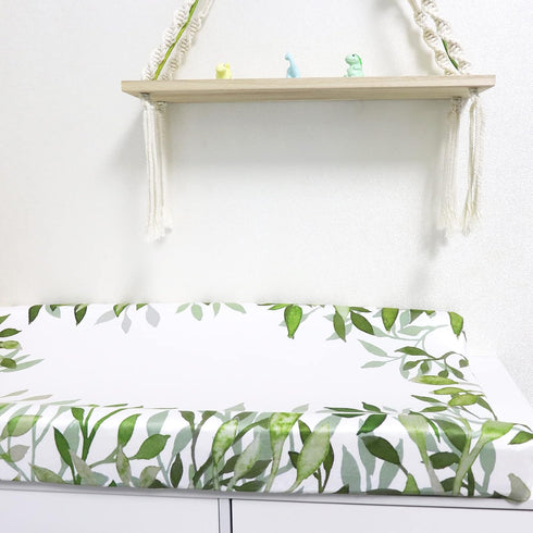 Diaper Changing Pad Cover, Soft Breathable Fabric Baby Stretchy Changing Table Pad Cover, Jersey Knit Changing Table Sheets for Boys and Girls, Le...